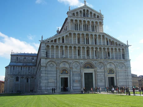 Der kathedrale von Pisa foto