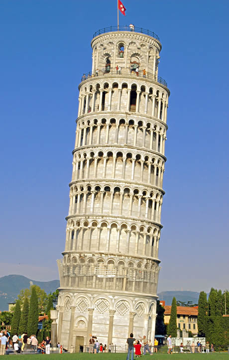 Der Schiefe Turm von Pisa foto