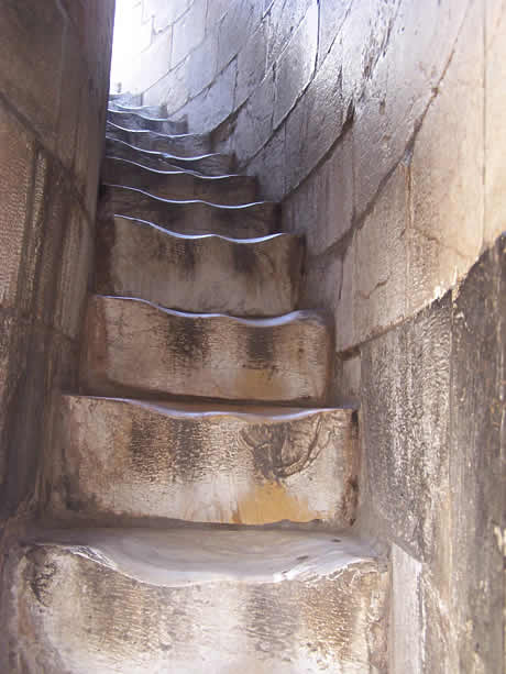Escadas da Torre de Pisa foto